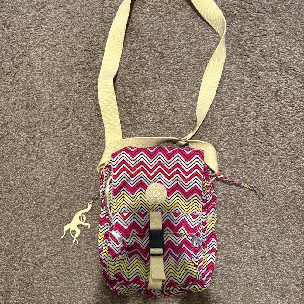 Kipling Chevron Crossbody Bag/Backpack